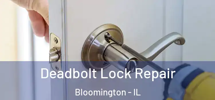 Deadbolt Lock Repair Bloomington - IL