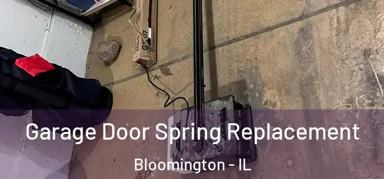  Garage Door Spring Replacement Bloomington - IL