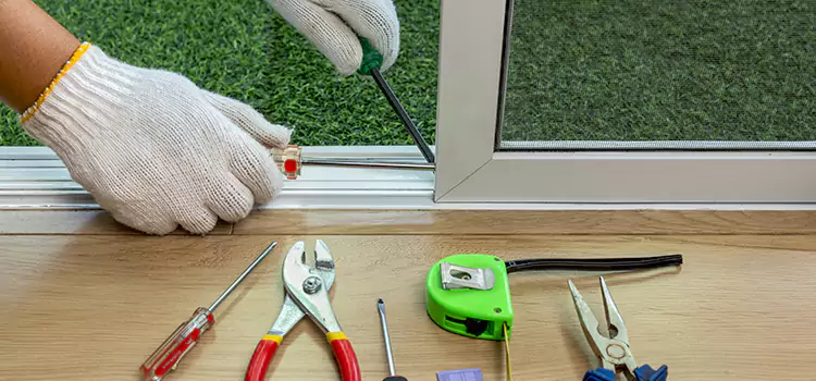 Sliding Door Track Replacement in Bloomington, IL
